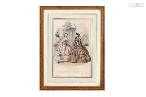 A GROUP OF FRENCH FASHION PLATES (MID-LATE 19TH CENTURY)