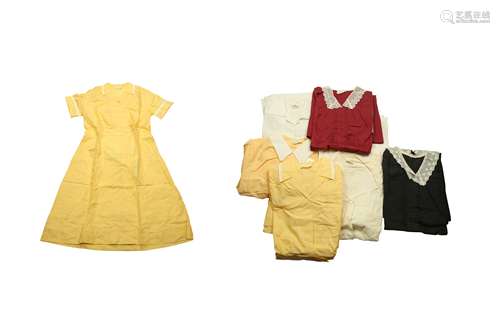 A COLLECTION OF VINTAGE HOUSEKEEPER UNIFORMS 1950s / 1960s