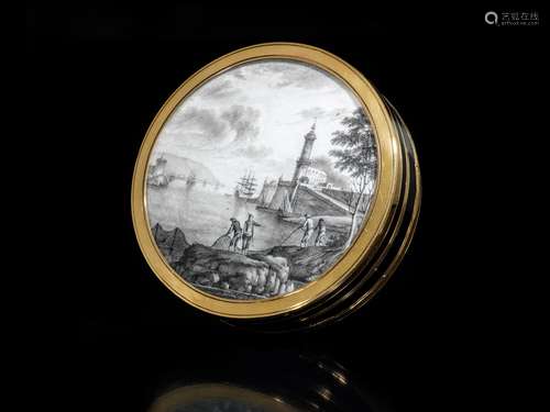 Dose mit Miniatur von Antoine le Loup (1730 - 1802)