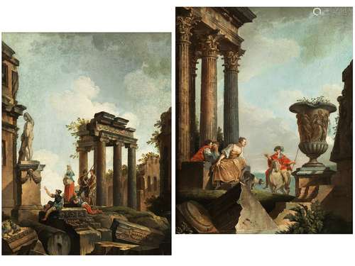 Giovanni Paolo Panini, 1691 Piacenza - 1768 Rom, Schule des