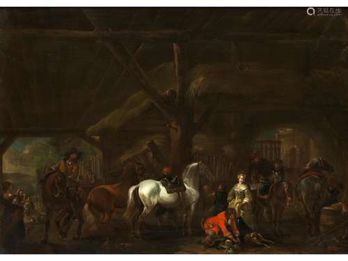 Philips Wouwerman, 1619 Haarlem - 1668 ebenda, Nachfolge des