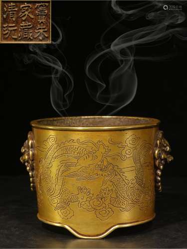 A CHINA REPUBLICAN BRONZE CENSER