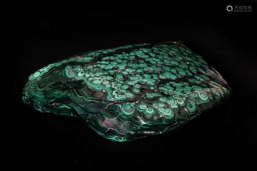 POLISHED MALACHITE SPECIMEN,