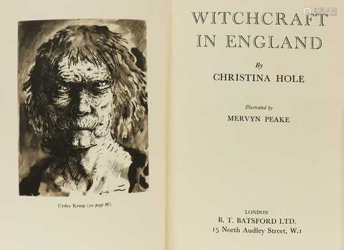 1- Hole, Christina; Mervyn Peake (illustrator):