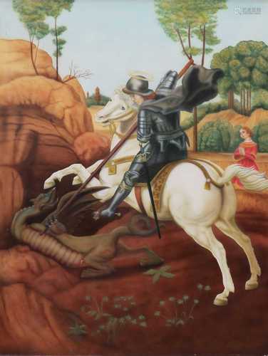 ST. GEORGE AND THE DRAGON,