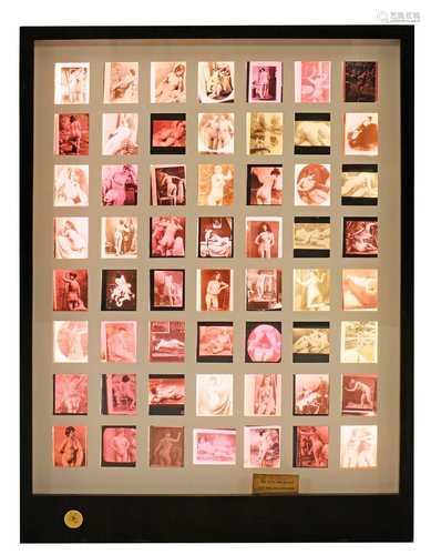 EROTIC GLASS NEGATIVES,