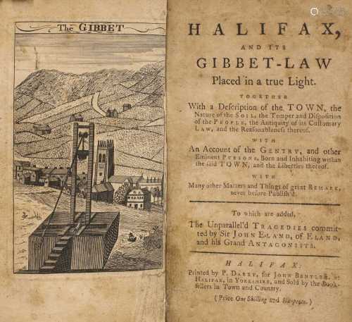 THE HALIFAX GIBBET,