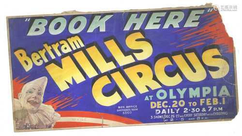 'BERTRAM MILLS CIRCUS',