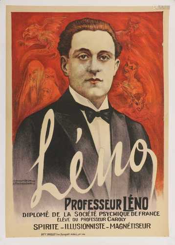 PROFESSEUR LENO MAGICIAN POSTER,