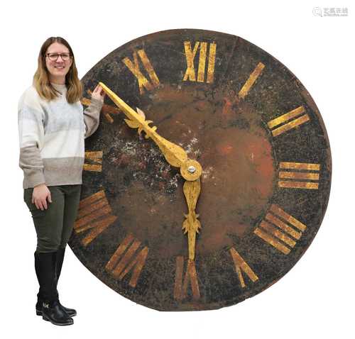 GIANT TOWER CLOCK FACE,