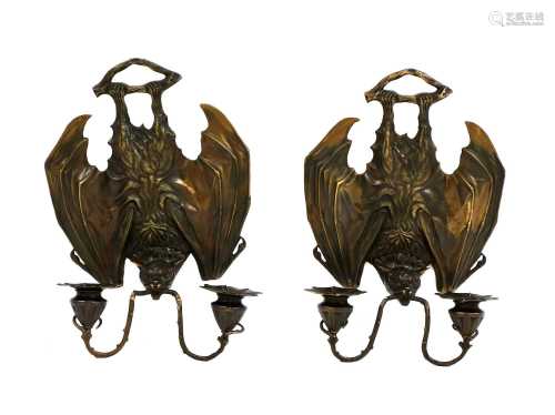 BAT SCONCES,