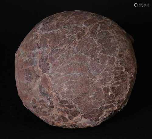 FOSSILISED DINOSAUR EGG,