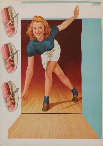 ICE CREAM BOWLING GIRL,