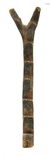 An African Dogon ladder, Mali 19th century,