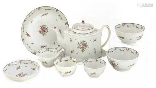 New Hall tea wares,