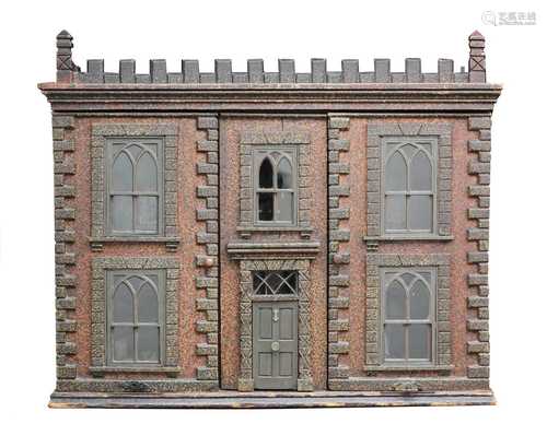 A fine early Victorian doll's house,