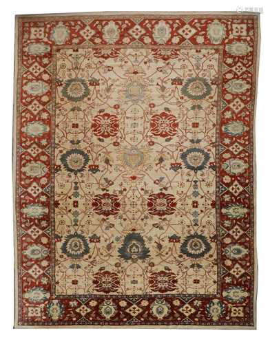 A large Persian Ziegler Sultanabad carpet,