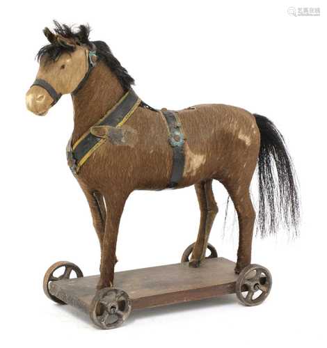 A miniature ponyskin toy pony,