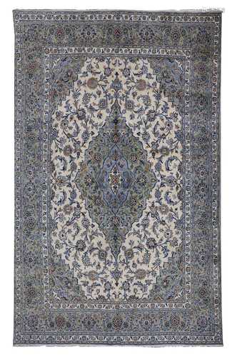 A Persian Kashan carpet,