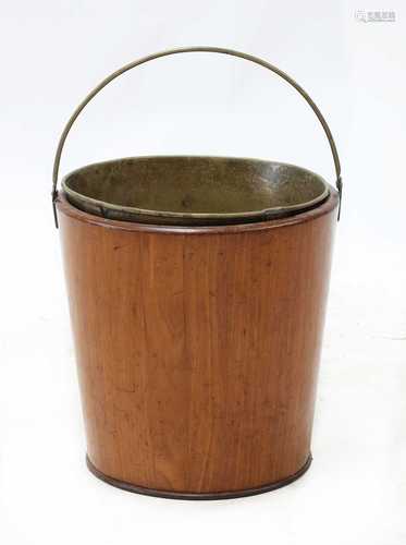 A mahogany bucket,