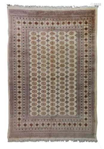 A Bokhara design carpet,