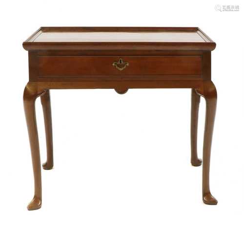 A George II mahogany silver or centre table,