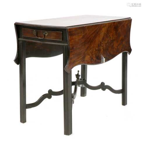 A George lll mahogany Pembroke table,