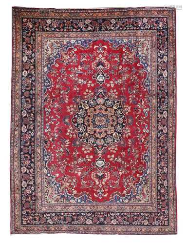 A Persian Mashed carpet,