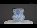 CHINESE BLUE AND WHITE PORCELAIN SPITTOON ‘ZHADOU’, JIAQING ...