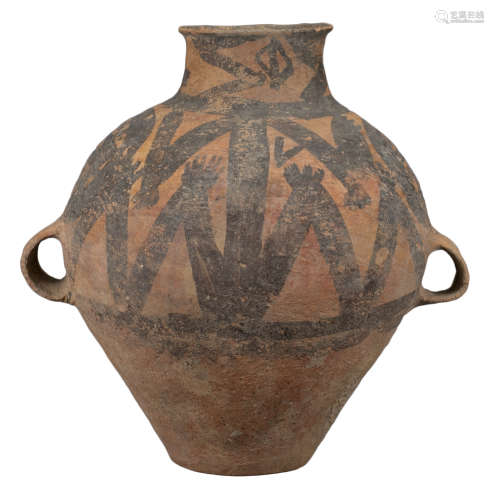 CHINESE NEOLITHIC PAINTED POTTERY JAR – MACHANG PHASE