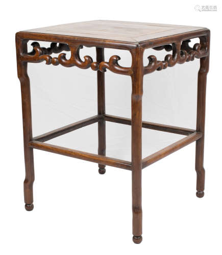 CHINESE ROSEWOOD SIDE TABLE