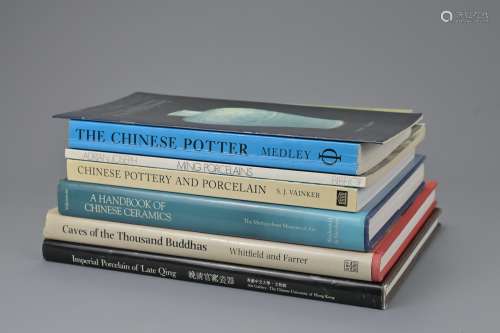SIX REFERENCE BOOKS ON CHINESE ART AND CERAMICS