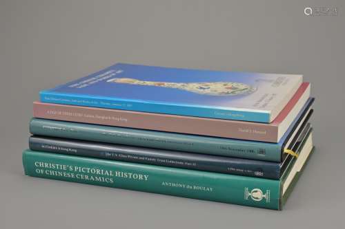 REFERENCE BOOKS AND CATALOGUES ON CHINESE WORKS OF ART, SOTH...