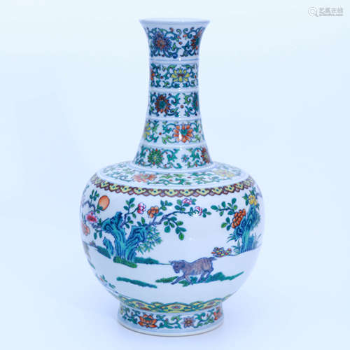 A Doucai Porcelain Vase