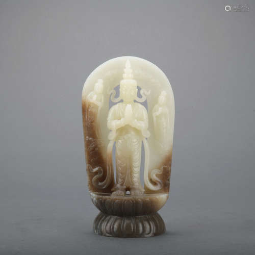 A jade statue of Buddhism