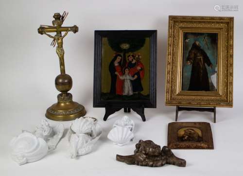 Lot religious items