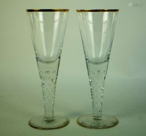 2 Bavaria wedding glasses