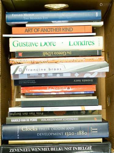 Lot with various art books