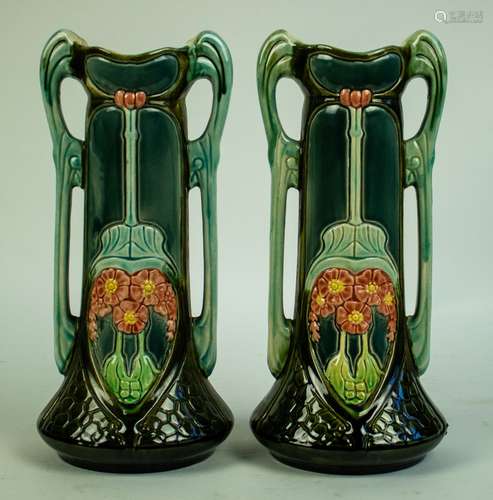 Flemish earthenware Art Nouveau