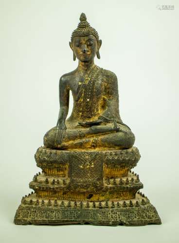 bronze Thai Buddha