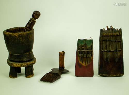 Lot African pieces