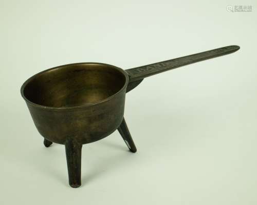Bronze English saucepan 18th century