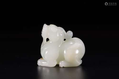 Hetian jade mythical xiu