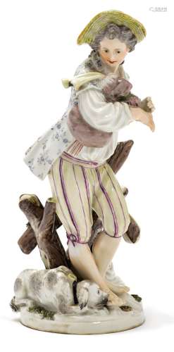 带着袋子的小羊作为夏天的象征苏黎世，1768年前的模型。Form 292.来...