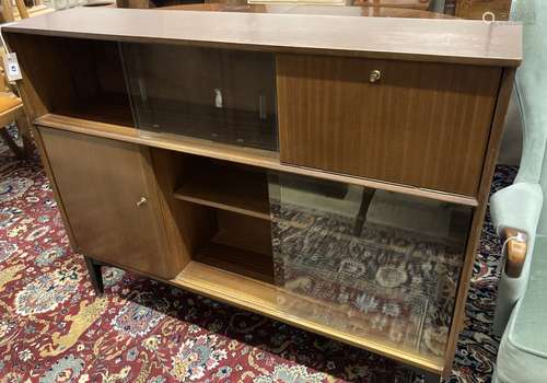 A Nathan teak side cabinet, circa 1970, width 123cm, depth 2...