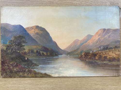 W. Richards (Jamieson), oil on canvas, Aberthin, signed and ...