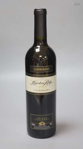 Six bottles of Lindemans Limestone Ridge Vineyard Cabernet S...