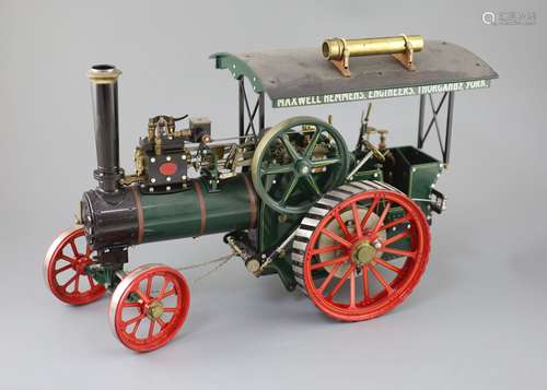 A Maxwell Hemmens Precision Steam Models agricultural tracti...