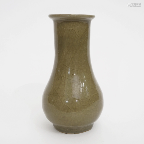 A LONGQUAN KILN BOTTLE