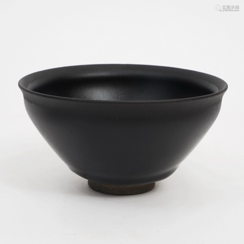 A BLACK GLAZE CUP FROM JIAN KILN